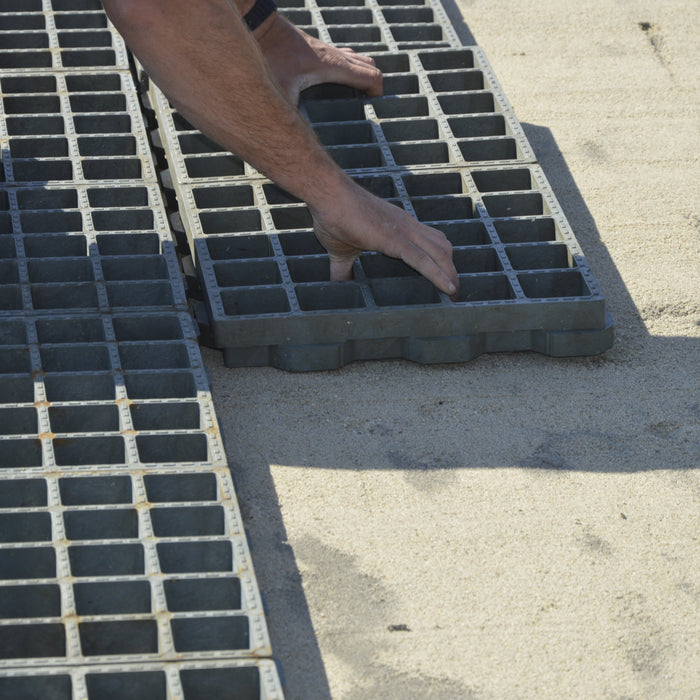 Das neue Heavygrid-65 - Verlegung ohne Unterbau - bis zu 20 t Achslast