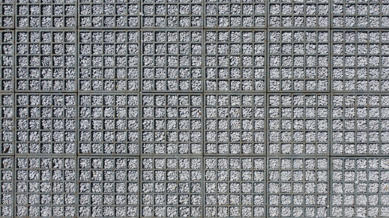 Heavygrid-65 Bodenraster Rasengitter Schwerlastgitter - Bis 20 t Achslast