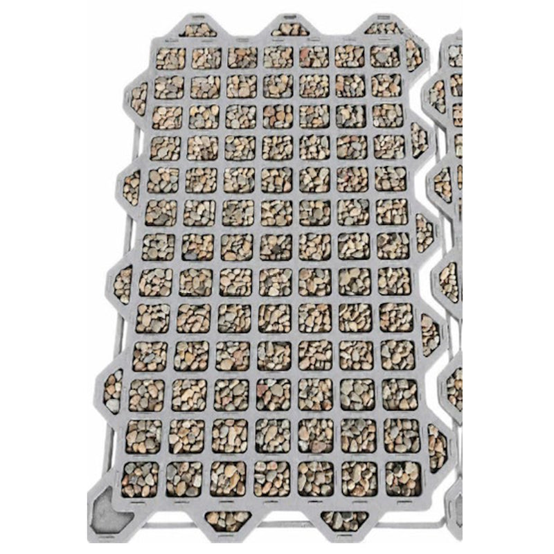 Neuheit! 1 Stück "Clevergrid Twin" Paddockplatte ohne Unterbau - Die XXL Platte für 2 Anwendungen - 1225x756x43 mm