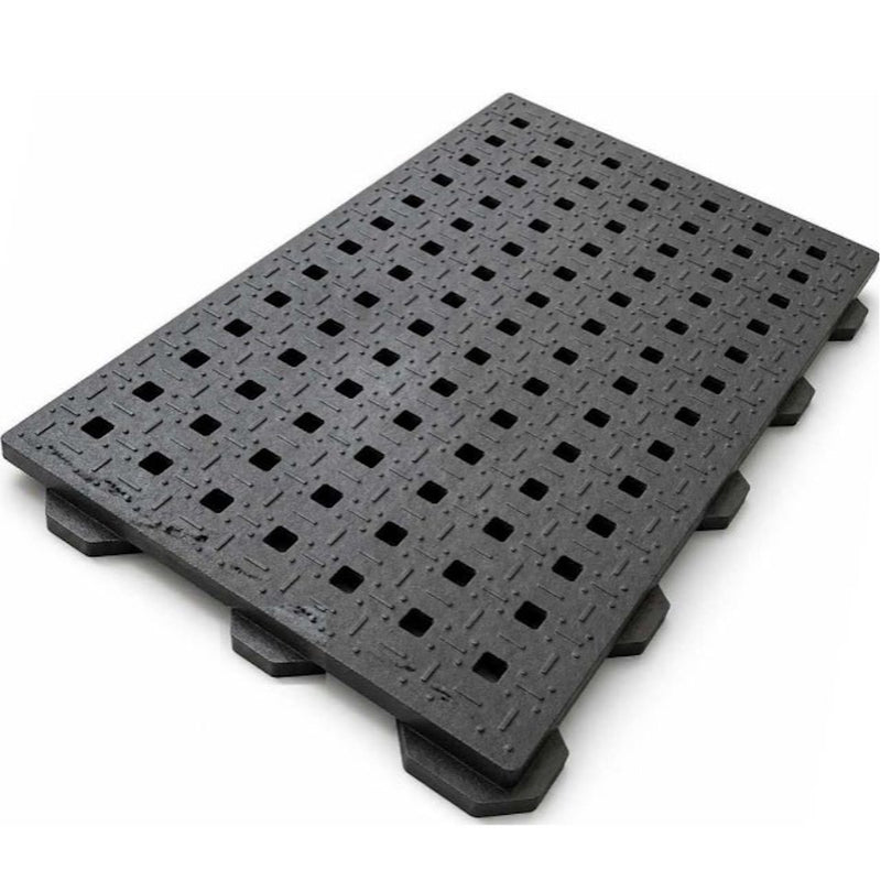 Neuheit! 1 Stück "Clevergrid Twin" Paddockplatte ohne Unterbau - Die XXL Platte für 2 Anwendungen - 1225x756x43 mm