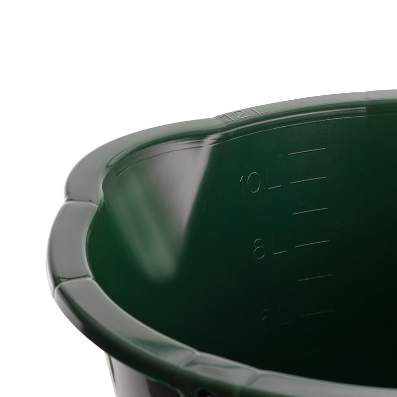 12l Kunststoffeimer mit Metallbügel
