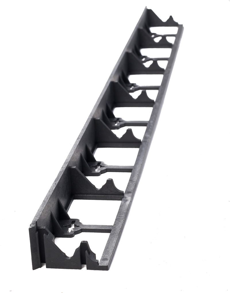 Galaborder Rasenkante Pflasterkante Beeteinfassung - 100 cm inkl. 6 Nägel - Höhe 45, 58 oder 78 mm