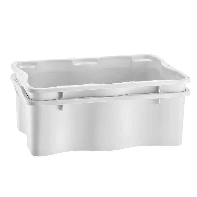 Multibox-Behälter 35l naturweiß