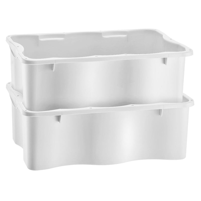 Multibox-Behälter 35l naturweiß
