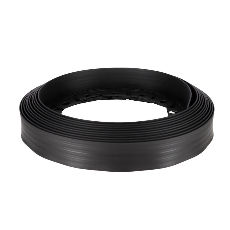 10m Rasenkante Beetumrandung Beeteinfassung Baumring 40 mm hoch inkl. 20 Nägel - Auswahl : Grün, Braun oder Schwarz