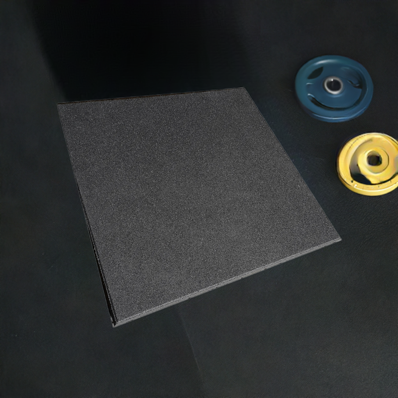Fitnessmatte - Sportmatte - Bodenschutzmatte 1000x1000x40 mm - Für extreme Belastungen