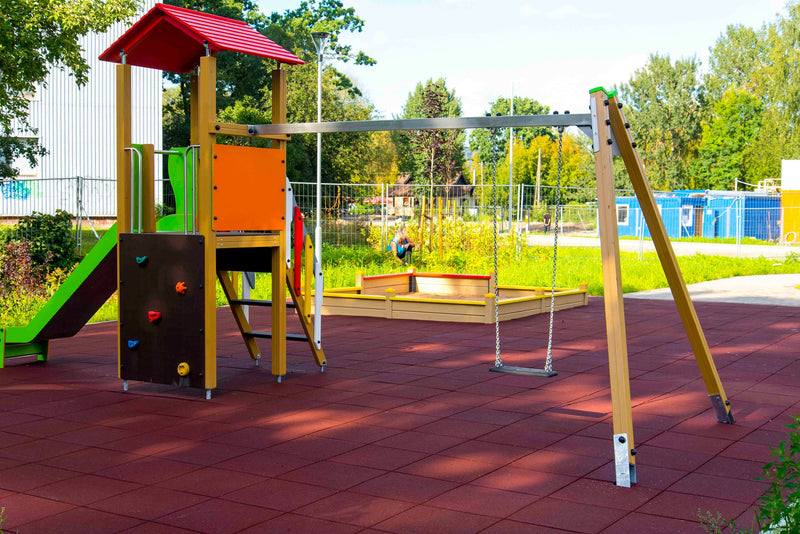 Fallschutzmatten - Fitnessmatten - Spielplatzmatten 500x500x40 mm