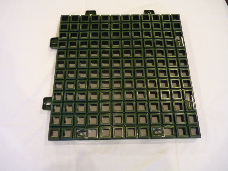 1 m² Bodenraster - Rasengitter "Basic" schwarz - 500x500x40 mm - Für Fahrzeuge bis 2,5 t"