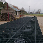 Dauerhafte befestigte Flächen bieten nur die original Paddockplatten von WKH GmbH