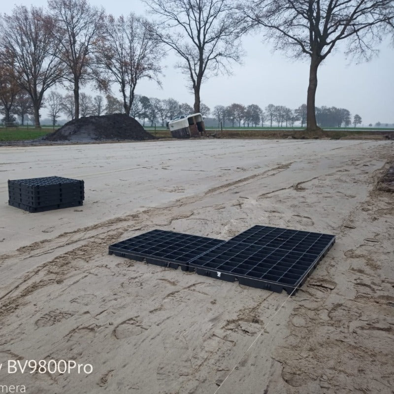 1 m² Bodenraster - Paddockplatten "Clevergrid45"