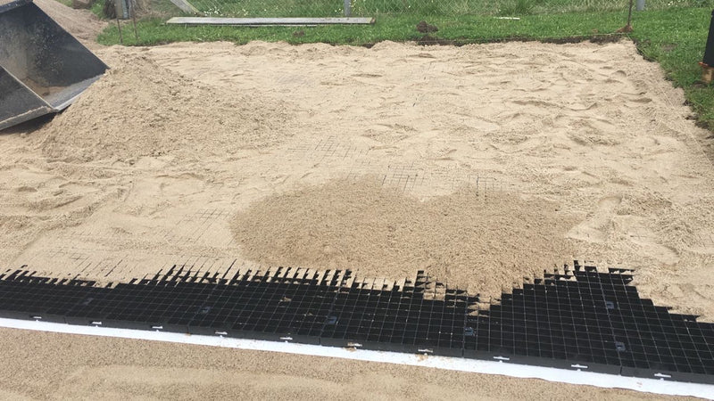 1 m² Bodenraster - Paddockplatten "Basic"