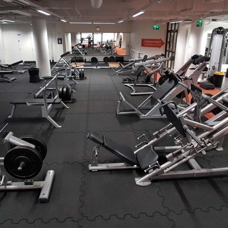 Fitnessmatte - Sportmatte - Bodenschutzmatte 1040x1040mm, Stärke 22 mm