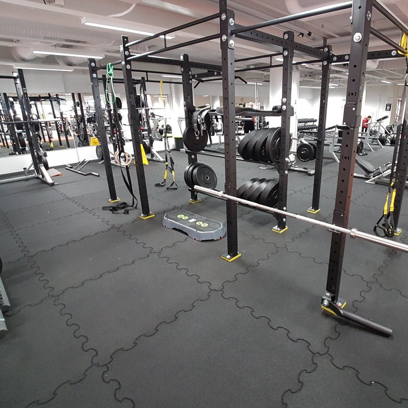 Fitnessmatte - Sportmatte - Bodenschutzmatte 1040x1040mm, Stärke 22 mm